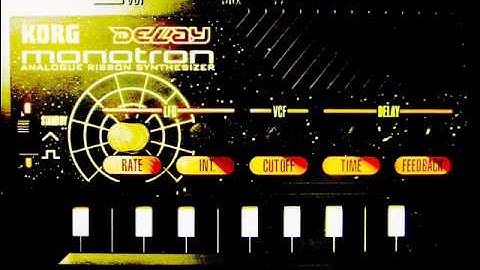 Korg Monotron Delay - "uważaj na słuch" UWAGA ! Chroń Uszy FOLLOW DA SMOKE