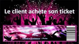 Présentation de l'application SalyEventSoft screenshot 2