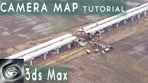 [Tutorial] Collapsing Bridge - Camera Mapping - 3ds Max