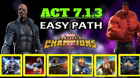 Mcoc Act 7.1.3 Easy Path Completion