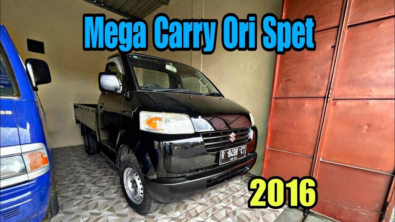 Suzuki Mega Carry 2016 Ori Spet Mobil Usaha Siap Kerja