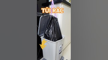 Túi rác này dai, chịu nhiệt tốt nên xài không sợ lủng đổ nước tùm lum #letnhancheck #review #giadung