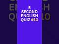 Which Is Correct? Interview English Quiz #10 #Shorts