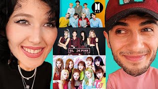 İlk Kez K- Pop Di̇nledi̇m 4 Bts - Blackpink- Twice W Gültaş