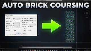 Automate Vertical Brick Coursing in AutoCAD Wall Sections