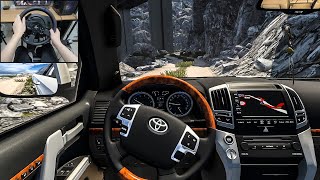 Toyota Land Cruiser 200 2012 Off Road - Euro Truck Simulator 2 [Steering Wheel Gameplay] screenshot 5