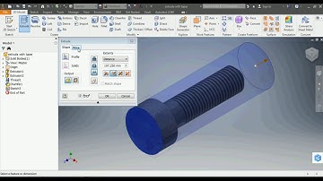 AutoDesk Inventor Extrude With Taper