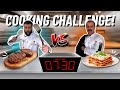 Cooking challenge vs my son