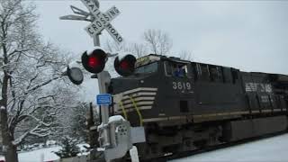 Conductor Paula Harwood With Snow Train Hotshot 202 at Wilda