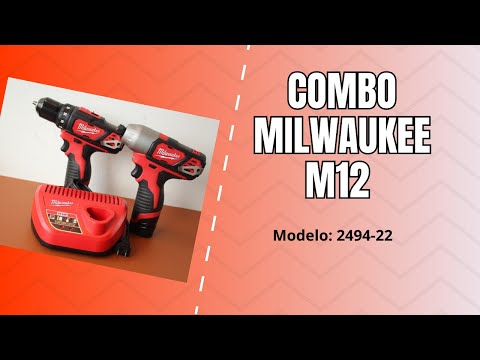 Taladro y Atornillador #milwaukee M12 2494-22 