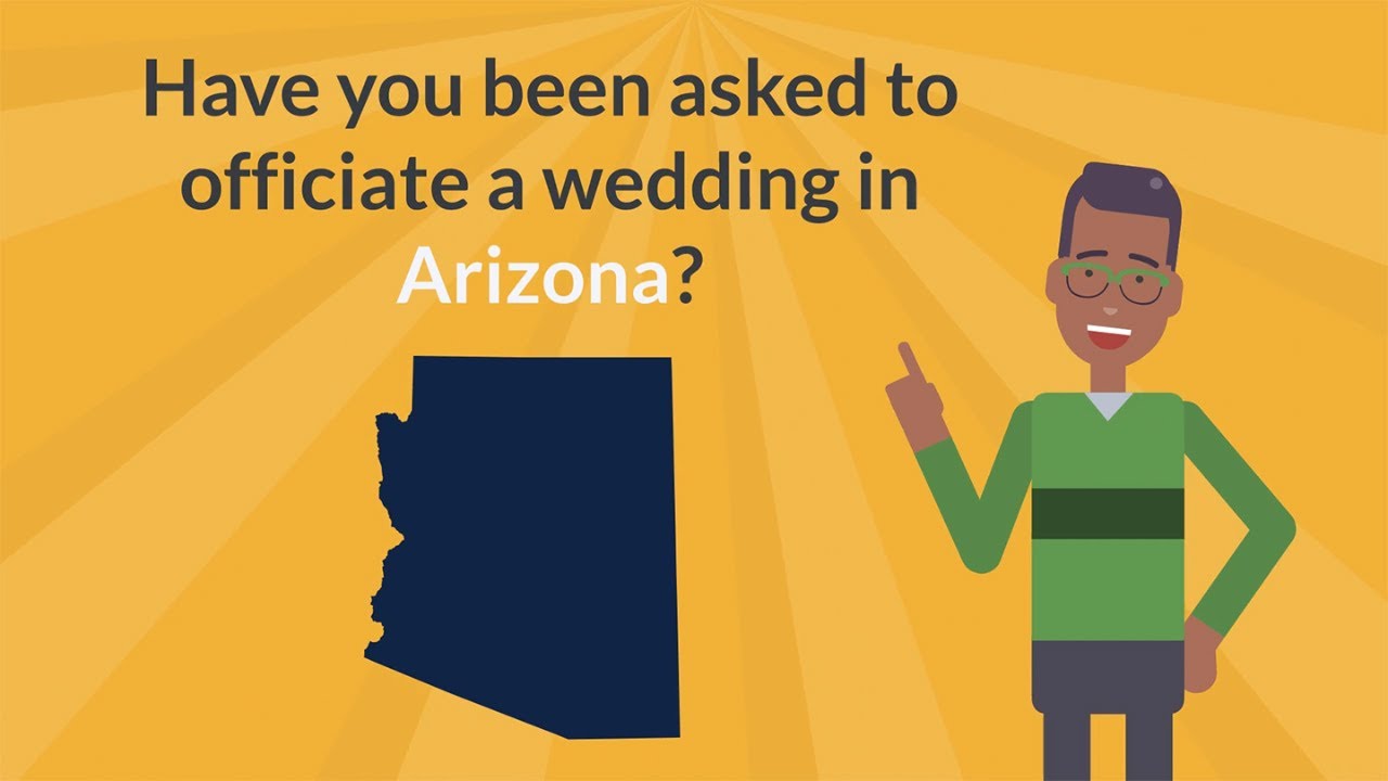How to Get Ordained In Arizona to Officiate a Wedding YouTube