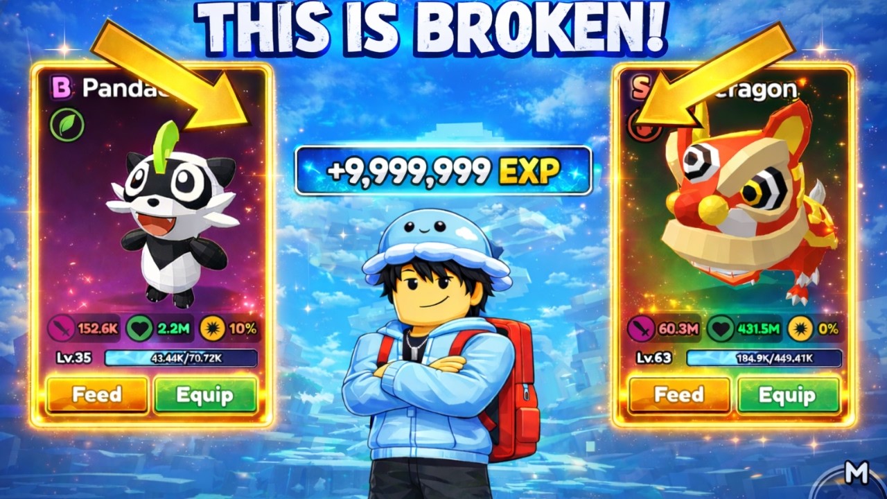 New and Improved EXP METHOD [Catch a Monster]