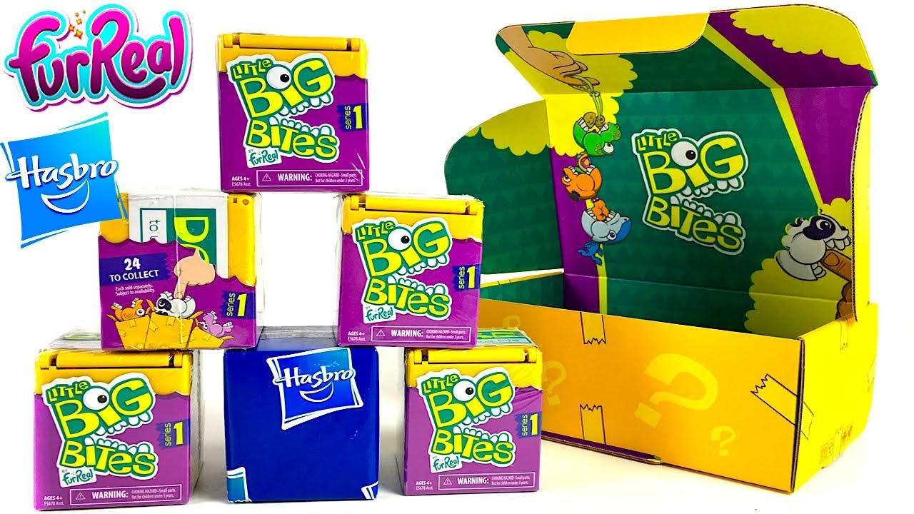 UNBOXING LITTLE BIG BITES DARE TO UNBOX THE BITE WITH CHOMPERS