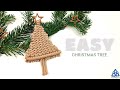 EASY Macrame Christmas Tree | DIY Christmas Ornaments