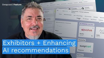 Swapcard Features ⚙️ AI-powered Networking and Personalized Recommendations for Exhibitors
