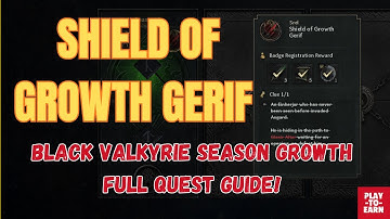 Legend of Ymir – Black Valkyrie: Shield of Growth Gerif Full Guide!
