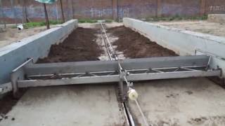 Manure scraper system video