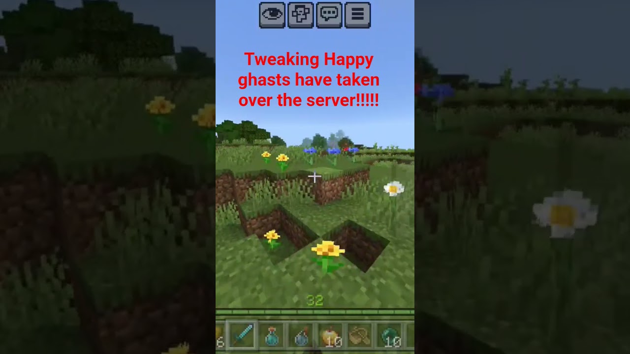 tweaking Happy ghasts have taken over the server!!!!! 