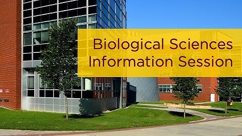 Rowan University Department of Biological Sciences Information Session, January 2021
