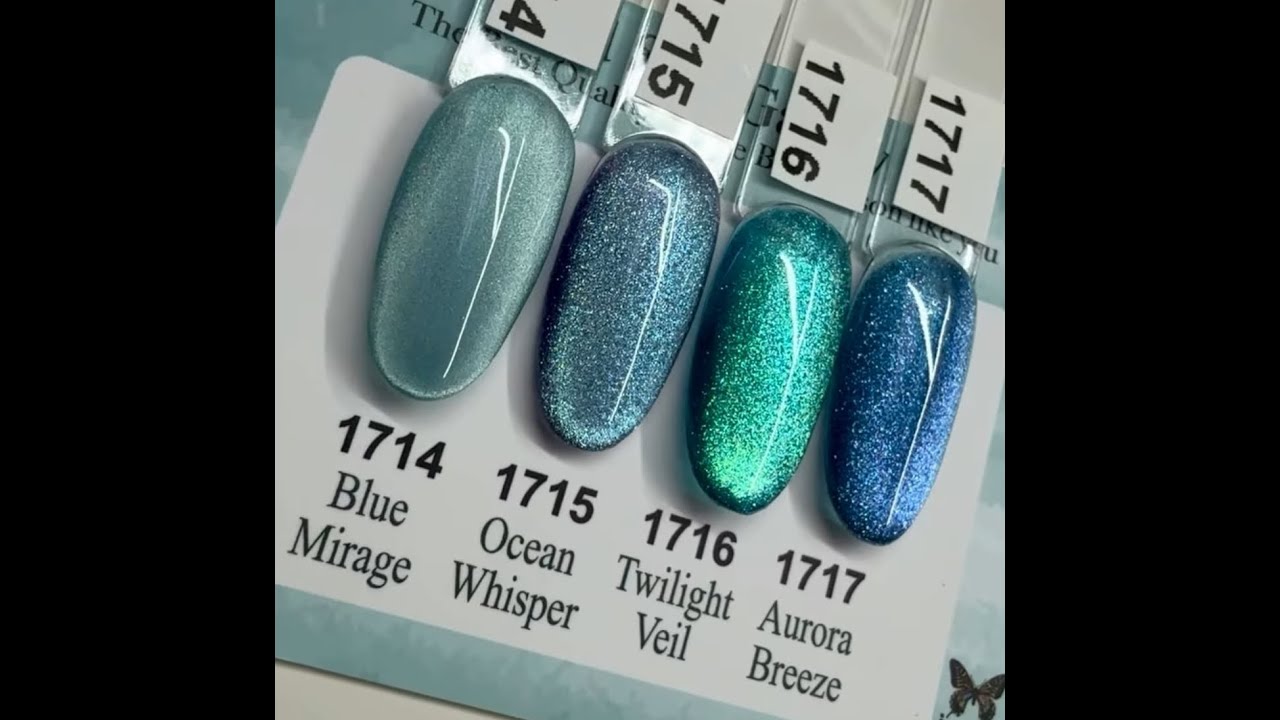 ICEGEL Wind Star Galaxy Cat Eye Gel Polish (1714-1717) – NashlyNails