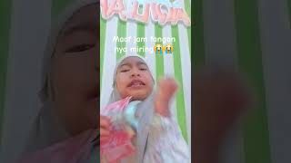 aku kan gk pernah pakek kerudung sekarang aku pakek kerudung