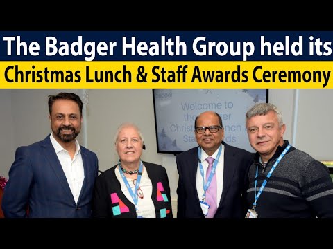 The Badger Health Care Group Christmas 2022 lunch & Staff Award Ceremony