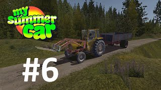 картинка: ПОРАБОТАЛ НА ТРАКТОРЕ! ► My Summer Car #6 с РУЛЁМ!