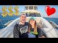 $10,000 YACHT DATE WITH MY BOYFRIEND!!