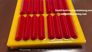 Dewatering Polyurethane Screen Panels for Mining Slurry Separation