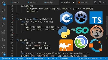 Of semicolons and statements
