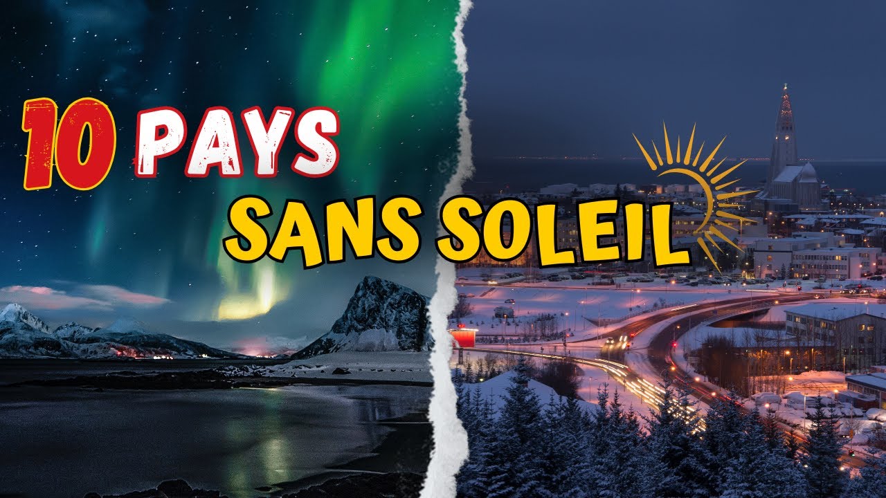 Des pays sans soleil… 10 pays dont les habitants ne connaissent pas la lumière 😳🧐