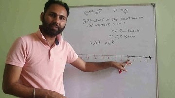 MATHS DRAWING NUMBER LINE CLASS 10TH .. CHAPTER LINER INEQUATION