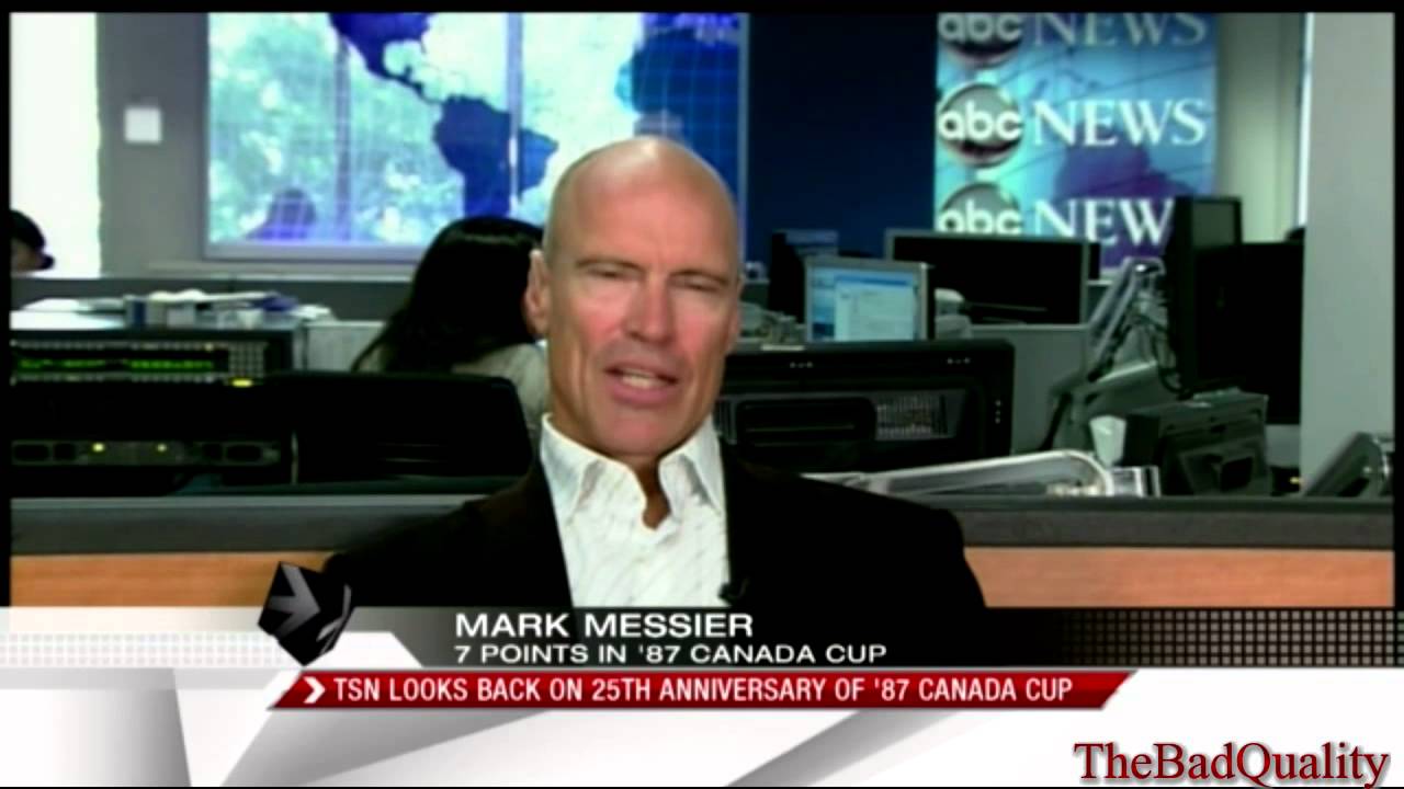 Messier on OTR - 1987 Canada Cup