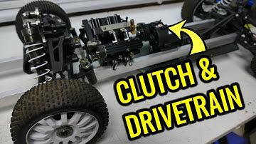 4 CYLINDER V400 FOUR STROKE NITRO RC ENGINE - Build Series Part 2 - Clutch & Drivetrain Update