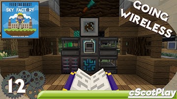 FTB Sky Factory 3 w/ cScot – Ep 12 : Refined Storage – Wireless Grid