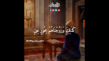 تلاوة خاشعة من سورة الدخان😇 | بصوت القارئ إسلام صبحي | #قرآن_كريم #إسلام_صبحي #حالات_واتس #قرآن_يتلي