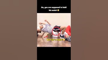 Taejin: Jin takes the chance as always 😂 #bts #ytshorts #btsshorts #taejin #jin #taehyung