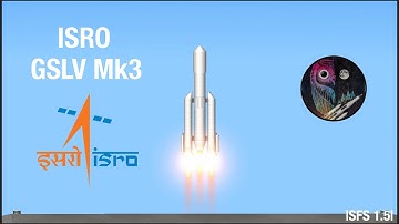 ISRO GSLV Mk3 in SpaceFlightSimulator 1.5 |SFS|