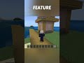 Hidden feature #minecraft