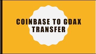 Coinbase to GDAX  Crypto/USD Transfer Tutorial screenshot 4