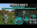 DÍAS 9-12: ¡ENCONTRÉ DIAMANTES y una ALDEA ÉPICA! (Minecraft Hardcore) EP4