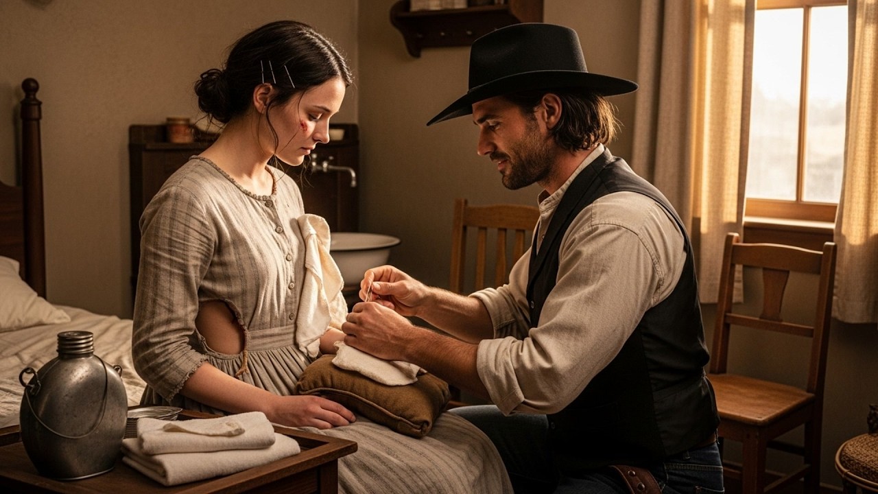 She Was Stabbed Protecting A Stranger, Cowboy Stitched Wound And Said 