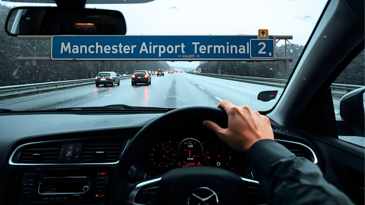 Lets Drive to Manchester Airport Terminal 2 Drop Off