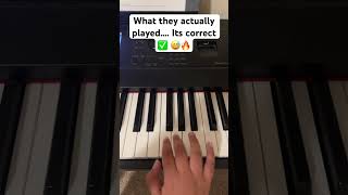 Did they animate the piano playing correctly? #piano