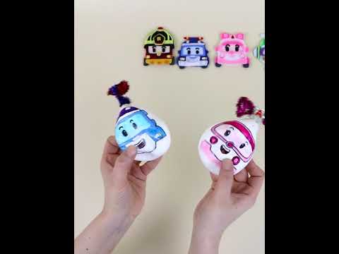 POLI Balloon Stress Ball | DIY #shorts