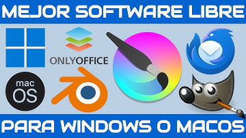 EL SOFTWARE LIBRE NO ES SOLO PARA GNU/LINUX, ESTE TAMBIÉN BRILLA EN WINDOWS Y MACOS.