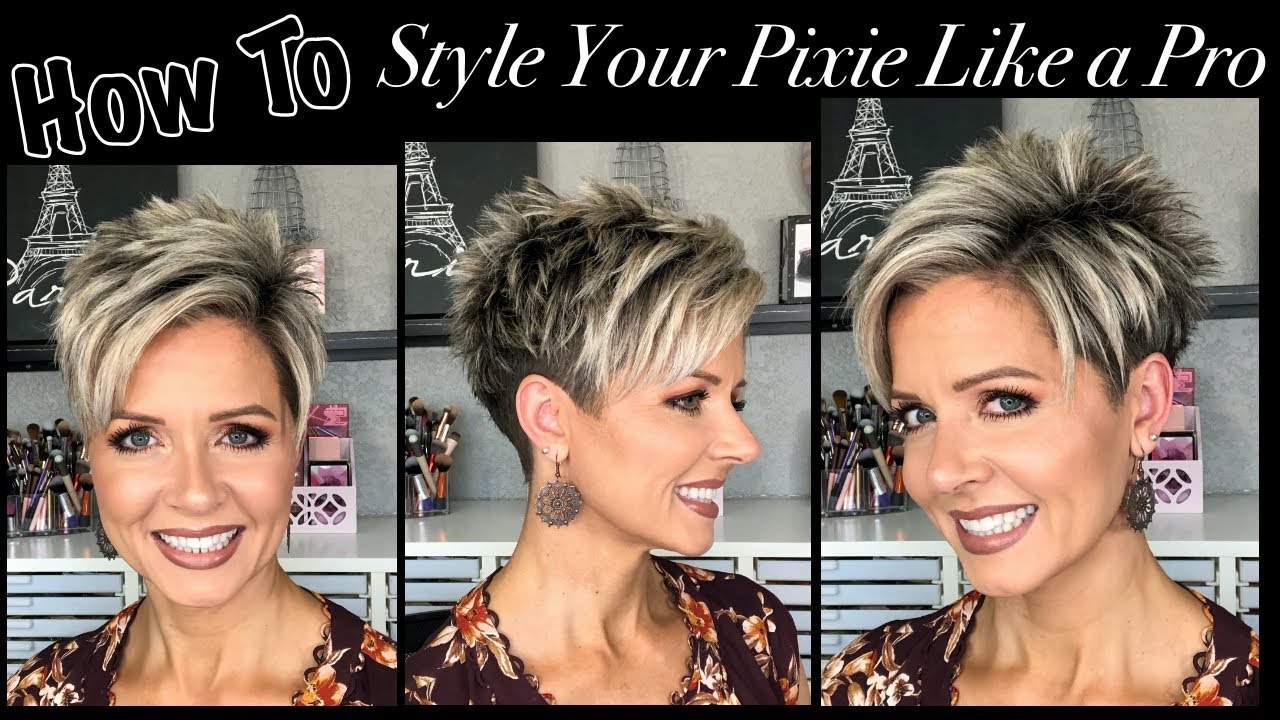 Hair Tutorial ~ Style Your Pixie Like A Pro! - YouTube