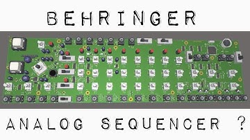 Behringer Analog Sequencer ? (Korg SQ-10 3x8 Version)