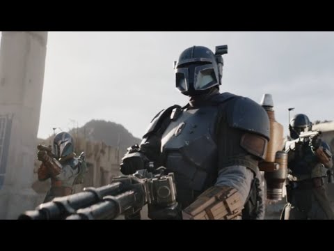 Mandalorians Battle Pirates Scene Rescues Navarro | The Mandalorian Season 3 Episode 5