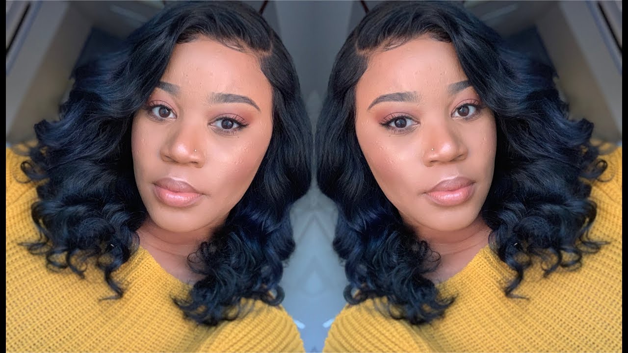 lace wig uk Pre-Bleached, Pre-Plucked & Colored I Midnight Blue 360 Lace Wig I HayQueenCrowns